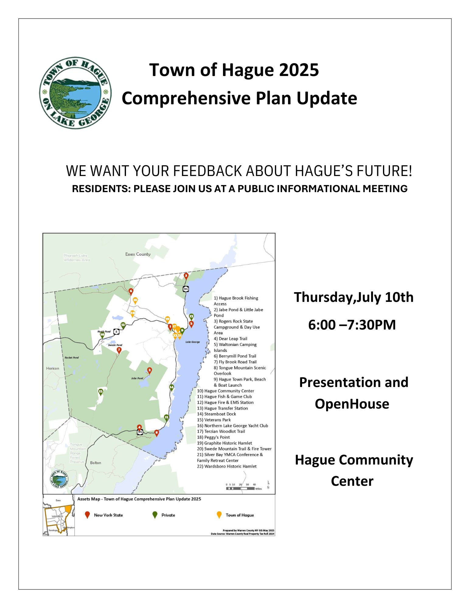 Thursday, July 10th at 6pm